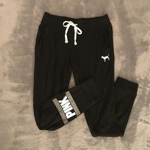 Small Black Pink Joggers